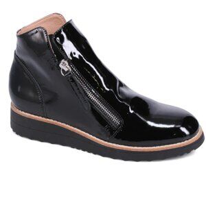Django & Juliette Boots - Black Patent Leather - Size: 39